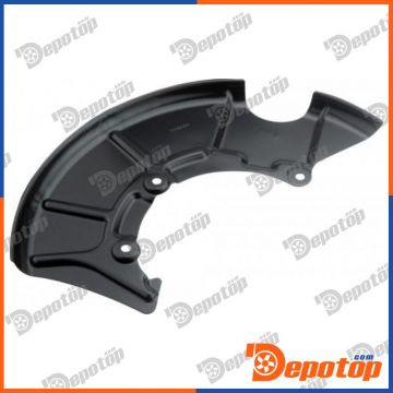 Déflecteur, disque de frein avant droite pour VW | HTO-VW-052, 1J0615312B